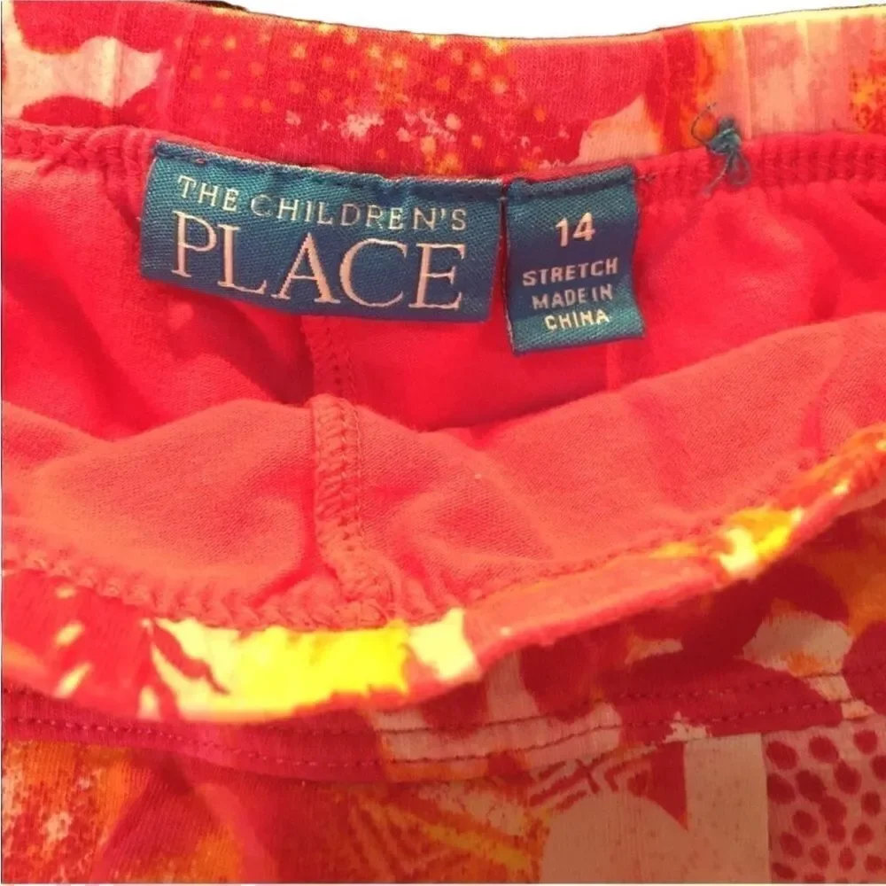 The Childrens Place floral ruffled